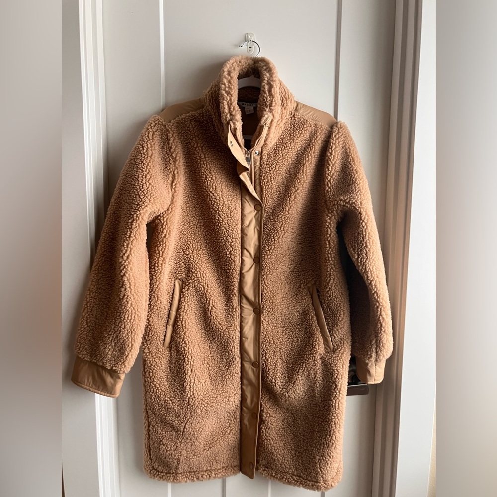 Athleta Fleece Hybrid Coat